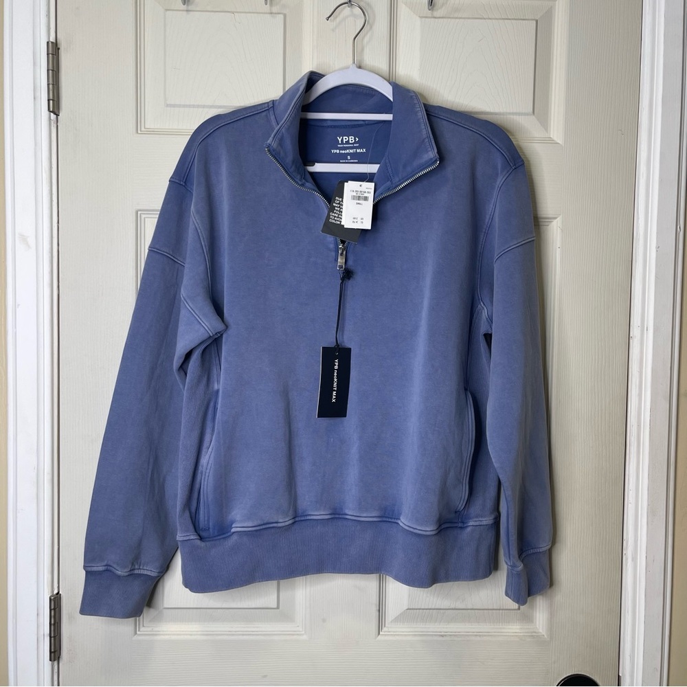 Abercrombie & Fitch YPB neoKNIT MAX Half-Zip Sz S